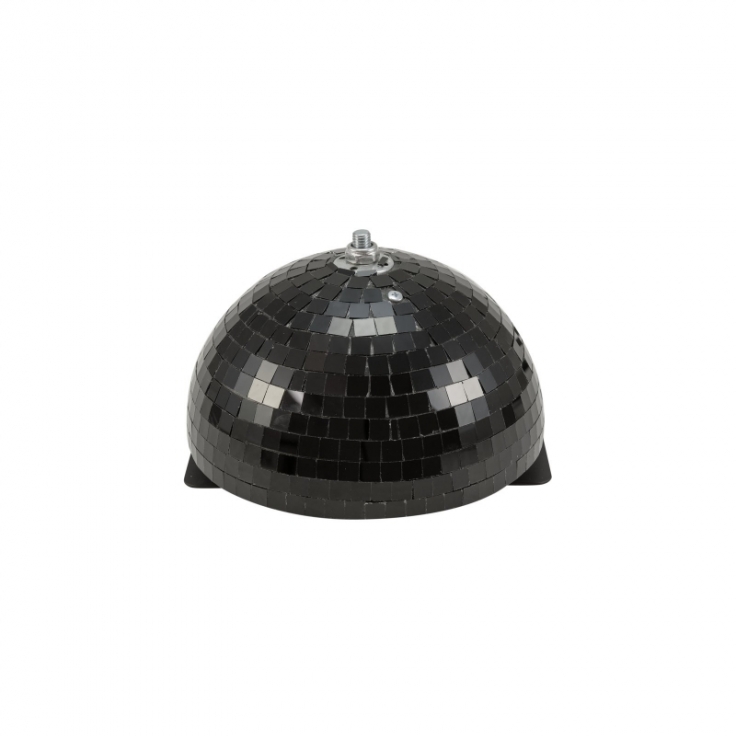 Eurolite Half Mirror Ball 20 cm Black Motorizado