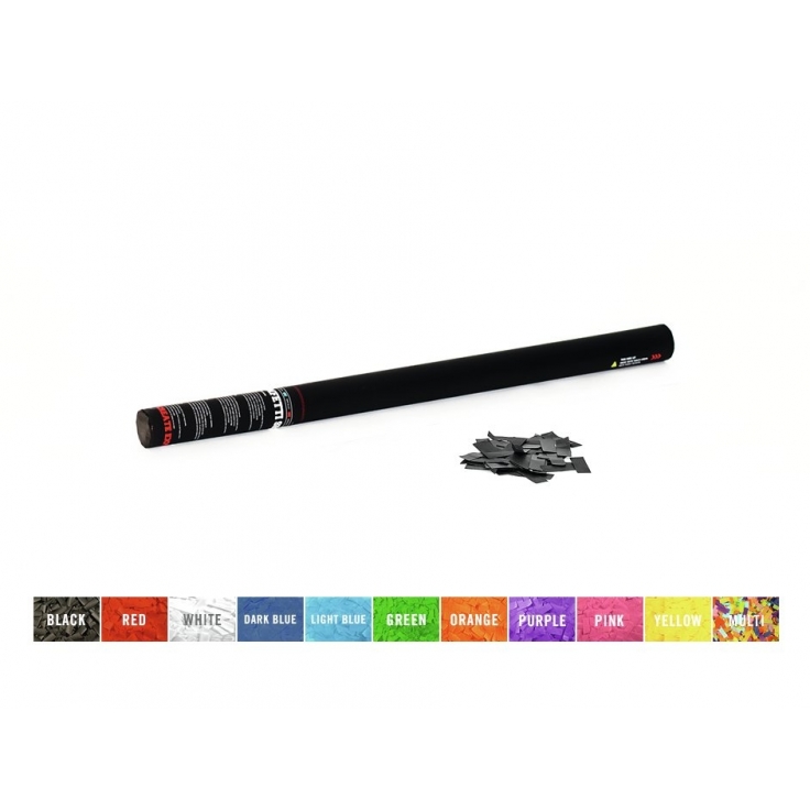 TCM FX Handheld Confetti Cannon 80cm, negro