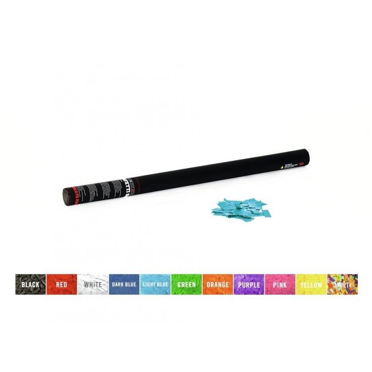 TCM FX Handheld Confetti Cannon 80cm, azul claro