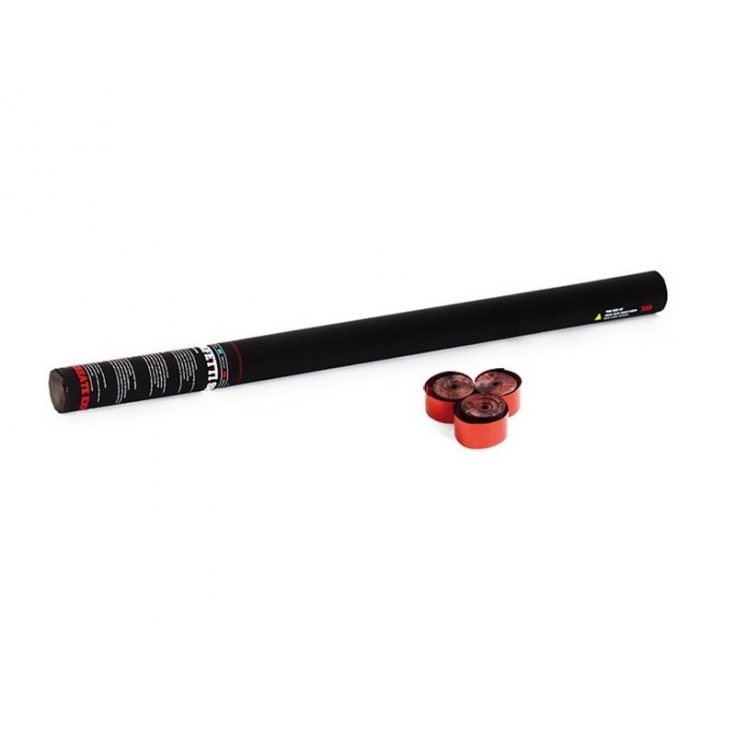 TCM FX Handheld Streamer Cannon 80cm, Red Metallic